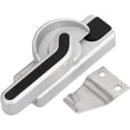 thumbnail image 4 of Tundralight Pair Zinc Alloy Cam Action Window Sash Lock Right Left Hand Silver Gray, 4 of 5