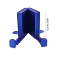 thumbnail image 3 of Adjustable Plastic Book Stand for Desk, Multifunctional Desktop Book Holder, Portable Reading Stand, Yellow, Non-Slip Base, Perfect for Home, Office, School, Study, and Cookbook Organization, 3 of 5