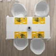 thumbnail image 3 of Ambesonne Yellow Place Mats Set of 4, Knight with Dragon, Standard Size, Yellow, 3 of 4