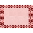 thumbnail image 1 of Ahgly Company Indoor Rectangle Patterned Valentine Red Area Rugs, 2' x 3', 1 of 6