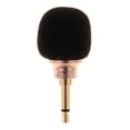 thumbnail image 2 of Mini Micrófono con Conector de 3,5 mm de Metal y Una Esponja para PC Ordenador Portátil Teléfono Grabadora de Voz Hugo  micrófono del teléfono, 2 of 6