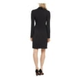 thumbnail image 2 of KAREN KANE $129 Womens New Black Glitter Long Sleeve Sheath Dress XS B+B, 2 of 2