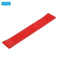 thumbnail image 3 of Bandas de resistencia elásticas de TPE pesado Uxcell, paquete de 5, bucle de ejercicio, rojo, 3 of 6
