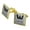 Gold, variant on Justice League Movie Wayne Aerospace Square Cufflink Set - Silver or Gold
