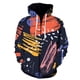 thumbnail image 1 of Sudadera con capucha y cremallera para hombre, mujer y niño, con estampado 3D de graffitis artísticos, para pintar, informal, para niño y niña, 1 of 6