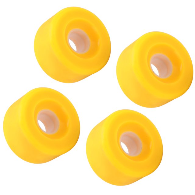 Roues de Skateboard, 4Pcs 70x42mm Roues de Skateboard 80A Longboard Cruiser Roues Pièces de Rechange