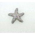 thumbnail image 2 of Gorgeous Clear Rhinestone Crystal Starfish Pin Brooch, 2 of 4