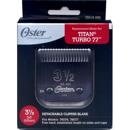 Genuine OSTER Diamox Blade Size 3 1/2 For 76 Titan Turbo 76918-696 ANTIMICROBIA