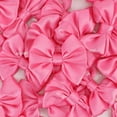 thumbnail image 4 of Lazos de satén AIMUDI, color rosa intenso, 24 unidades, para manualidades, 4 of 6
