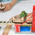thumbnail image 4 of Electric Remote Trains Toy for Wooden Track, Remote Control & Motorized Train with 4 Sound and Light Effects, Motorised Battery Trains, Trains Set, 4 of 8
