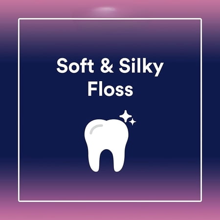 Comfort Clean Sensitive Gums Floss Picks, Soft & Silky Ribbon, 150 Count, 3 Pack