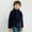 Navy, variant on Liyamei Toddler Boys Girls Long Sleeve Winter Solid Zippered Coat Jacket Thicken Warm Outwear Boys Snow Coat Size 5-6 Years