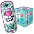 thumbnail image 1 of Candy Can - Cotton Candy Zero-Sugar Sparkling Drink 330ml / 4pk Sleek Cans, 1 of 1