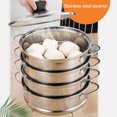 thumbnail image 5 of YAOMOBB Vegetable Steamer Stainless Steel Vegetable Steamer Multiple Layer Upper Steaming, 5 of 5