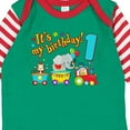 thumbnail image 4 of Inktastic It's My Birthday Circus Train 1st Birthday Boys or Girls Long Sleeve Baby Bodysuit, 4 of 5
