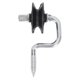thumbnail image 1 of 10 Pack Field Electronic Fence Front End Accessories Self Tapping Insulators Screw In Corner Insulators Fixed to Stake Wiring, 1 of 5