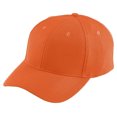 thumbnail image 2 of Augusta Sportswear Men's Adjustable Wicking Mesh Cap, Orange, One Size, 2 of 3