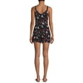 thumbnail image 3 of No Boundaries Juniors' Button Front Romper, 3 of 5