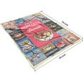 thumbnail image 2 of Cute Ramen Soup Throw Blanket Soft Flannel Blankets for Bed Couch Plush Cozy Blanket for Adults Kids 60x80 Inch, 2 of 6