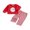 Red, variant on Toddler Baby Boys Christmas Outfits 6 12 18 24 Months 2T 3T 4T Santa/Truck Embroidery Long Sleeve Sweatshirts and Plaid Long Pants 2Pcs Clothes Set