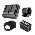 thumbnail image 6 of Panasonic AG-CX370 UHD 4K Pro Live Streaming Camcorder with NDI HX2 and Auto-Tracking Bundle With 64GB Memory Card + 67mm 3 Piece Filter Kit + Graduated Color Multicoated Filter Set + More, 6 of 8