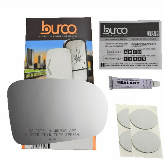 Fits 01-05 Civic (Sedan and Coupe Only) Right Passenger Side Mirror Glass Lens W/o Backing Plate Comes with Adhesive, USA (Does Not Fit The Hatchback or Hybrid)