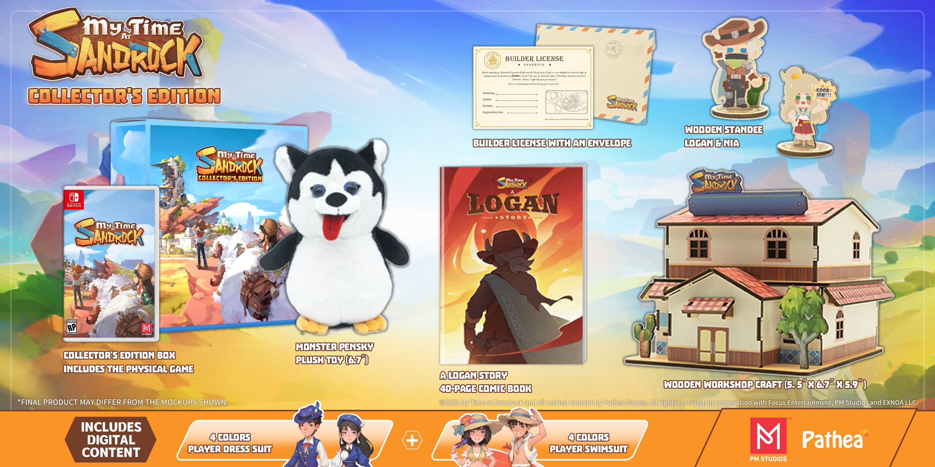 My Time at Sandrock Collector's Edition, Nintendo Switch My Time at Sandrock Collector's Edition, Nintendo Switch