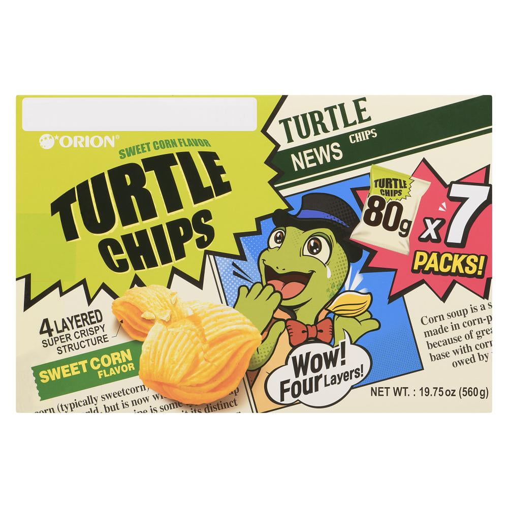 Orion Turtle Chips Corn Soup Flavour - Gift Value Box