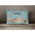 thumbnail image 4 of Yellow Labrador Sweet Home Canvas Fabric Decorative Pillow, 4 of 4