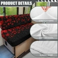 thumbnail image 6 of Uorisanigo Red Heart RV Sofa Seat Cover Replacement Camper Dinette Cushion Covers Washable 2-Piece Set Sofa Furniture Protector Camper Decor for RV Camper Car Bench Seats, 6 of 7