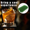 thumbnail image 5 of Bandejas para cubitos de hielo para congelador con tapa, 37 rejillas de silicona para moldes de cubitos de hielo pequeños, fácil de liberar, reutilizables en contenedores organizadores o cubos de, 5 of 5