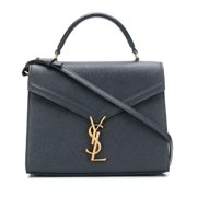Saint Laurent YSL Smog Gray Monogram Medium Cassandra Leather Handbag 578000