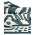 thumbnail image 5 of Unique Loom Outdoor Safari Collection Area Rug - Savanna (6' 1" x 9' Rectangle Navy Blue and Ivory/Ivory), 5 of 8