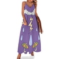 thumbnail image 1 of Vestido sin mangas de la nebulosa Carina de los acantilados del telescopio espacial James Webb, vestidos de fiesta para mujer, vestidos largos de verano para mujer, 1 of 7