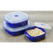 Calypso Basics, Microwave Cookware/ Storage Set, Indigo
