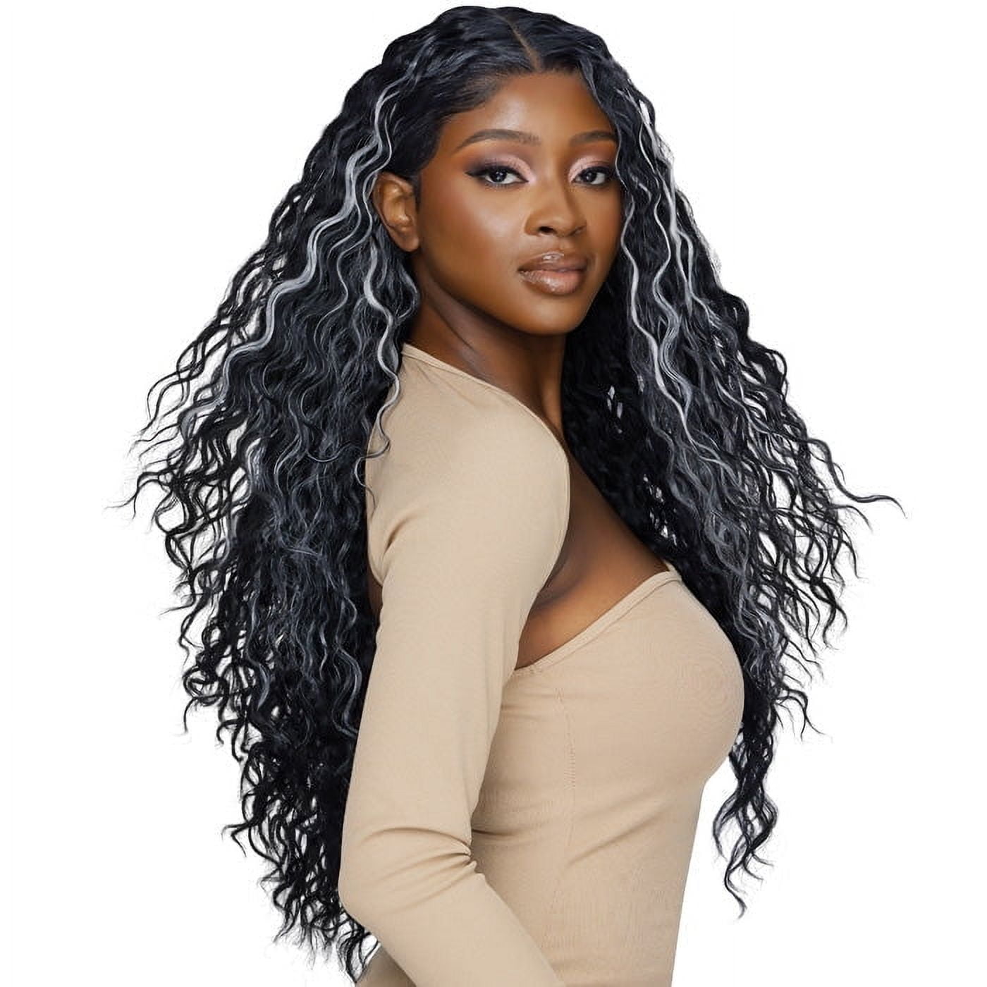 Outre Melted Hairline Glueless Synthetic 5" Deep Parting HD Lace Front Wig - LEA
