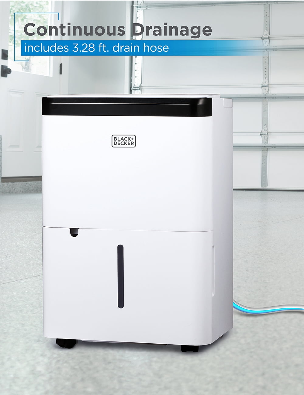 Black + Decker 9 Pint per Day Dehumidifier,BDT08TW