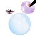 thumbnail image 3 of 3x Bola De Burbujas Inflable Globo De Burbujas Fiesta Al Aire Libre Azul Rosa Verde L Sunnimix Bolas inflables de burbujas, 3 of 8
