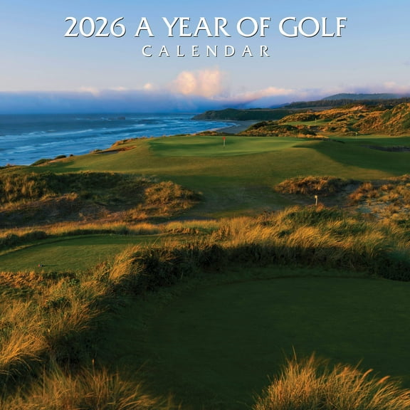 Silver Creek Press, Year of Golf 2026 Wall Calendar