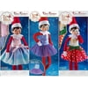 The Elf on the Shelf Claus Couture Party Dress set: Sugar Plum Party Dress, Pastel Polar Princess, Glitz and Gold Dress