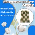 thumbnail image 5 of AUQ Wash Gags for Body,Smooth Fluffy Yarn Surface Face Cloths for Washing Face,Neat Precision Edge Stitching Makeup Washcloths for Face,Green,29.53*13.78*0.39in, 5 of 7