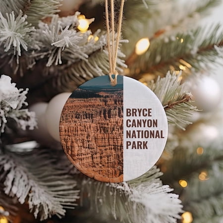 Bryce Canyon National Park Christmas Ornament Bryce Canyon National Park Gift Bryce Canyon National Park Travel 4HNGRB (Bryce Canyon National Park-34TH34)