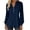 Dark Blue, variant on Womens Vintage Lace Embroidery Tops Trendy Boho V Neck Puff Long Sleeve Shirts Business Casual Tunic Tops for Work Office
