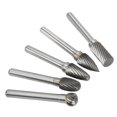 thumbnail image 5 of Juego de 5 unids/set de fresas rotativas, Brocas de carburo de tungsteno de 6x10mm para pulir, grabar, taladrarADEFG, 5 of 5