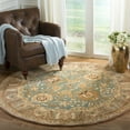 thumbnail image 2 of SAFAVIEH Anatolia Sharon Floral Runner Rug, Teal/Camel, 2'3" x 8', 2 of 9
