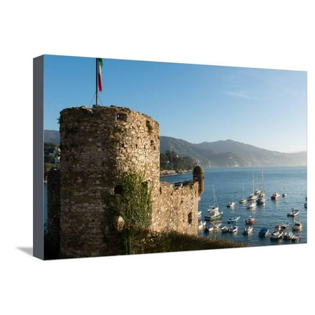 - The 16th Century Castle, Santa Margherita Ligure, Genova (Genoa), Liguria, Italy, Europe Stretched Canvas Print Wall Art By Carlo Morucchio