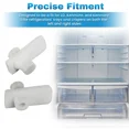thumbnail image 2 of For Lg Refrigerator Vegetable Tray Crisper Kit Drawer Wheel Mount Mcr620965 L+R, 2 of 6