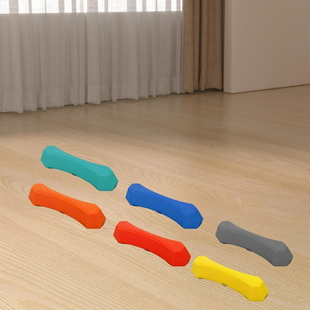 6x Piedras de Equilibrio Montessori Perfecl Equipo de Fitness Juegos de Suelo para Niños Pequeños