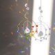 thumbnail image 5 of Carillón de viento de cristal hexagonal atrapasueños colgante para el Sol Ehuebsd para exterior interior y jardín, 5 of 9