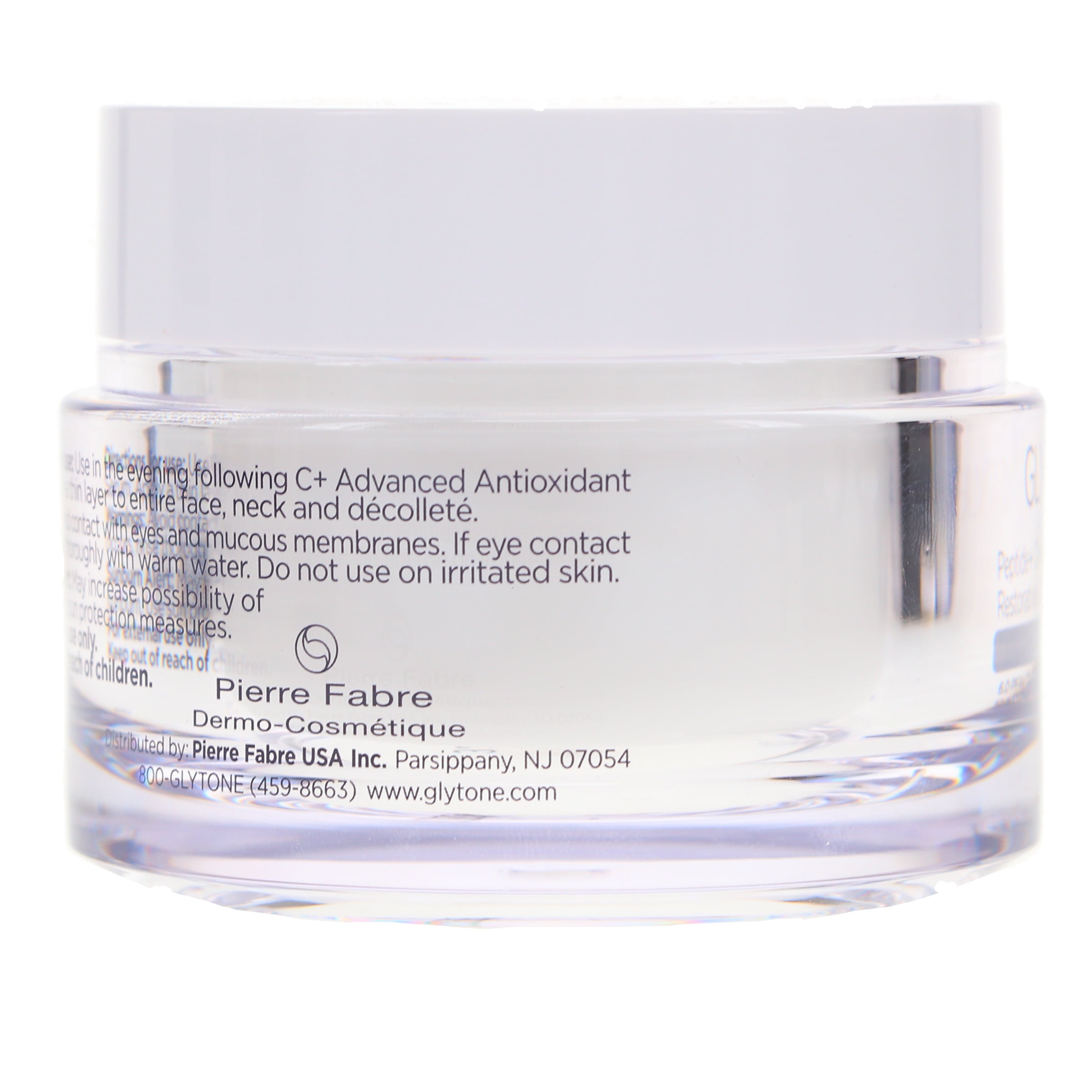 Glytone Age-Defying Peptide+ Overnight Restorative Cream 1.7 oz